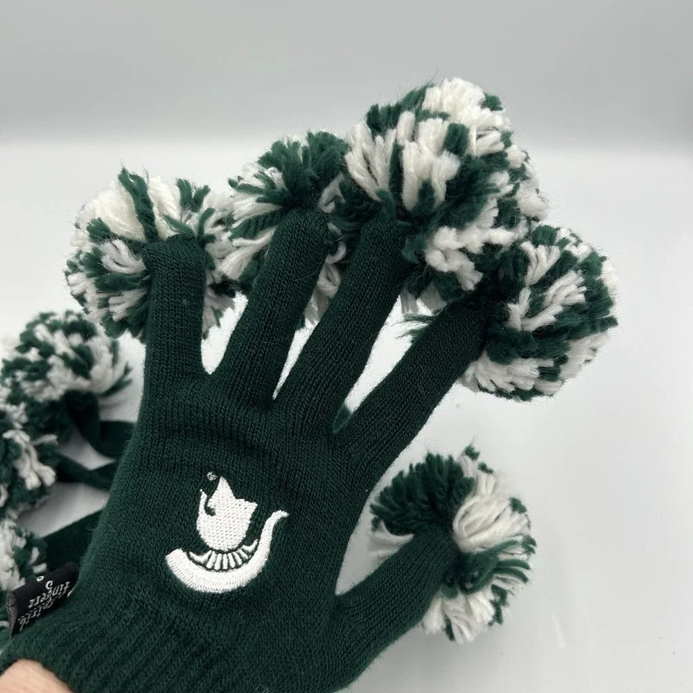 Michigan State Spartans‎ Spirit Finger Gloves OS